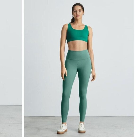 Everlane The Perform Ankle Compression Yoga Legging Lightweight Size Large - Picture 1 of 3
